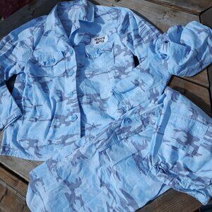 MASH 4077 Scrubs Costume 3 pieces